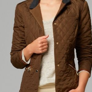 Massimo Dutti Classic quilted blazer jacket